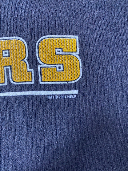 2001 PITTSBURGH STEELERS Size No Tag (Approx.L) Vintage NFL Sweat-Shirt / A8087
