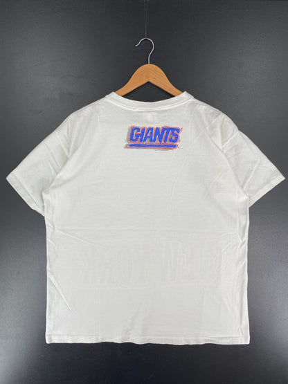 90's NEW YORK GIANS Made in USA Size L Vintage NFL T-Shirt / E6092T