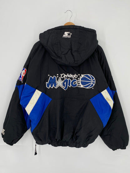 90's STARTER ORLANDO MAGIC Size L Vintage NBA Nylon Jacket / K5628