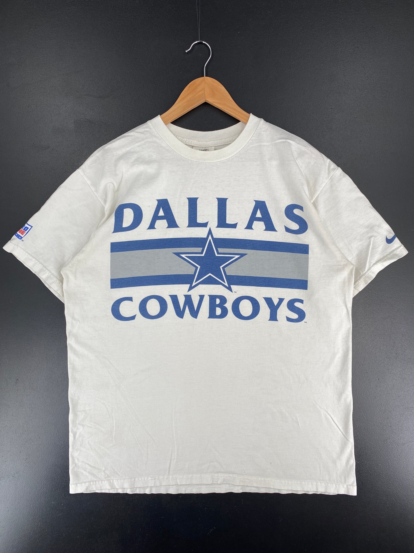 90's NIKE x DALLAS COWBOYS Size M Vintage NFL T-Shirt / E6090T