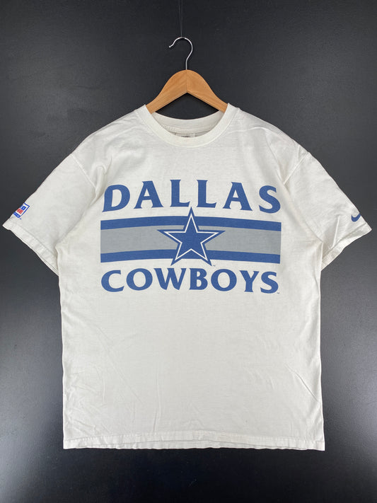 90's NIKE x DALLAS COWBOYS Size M Vintage NFL T-Shirt / E6090T
