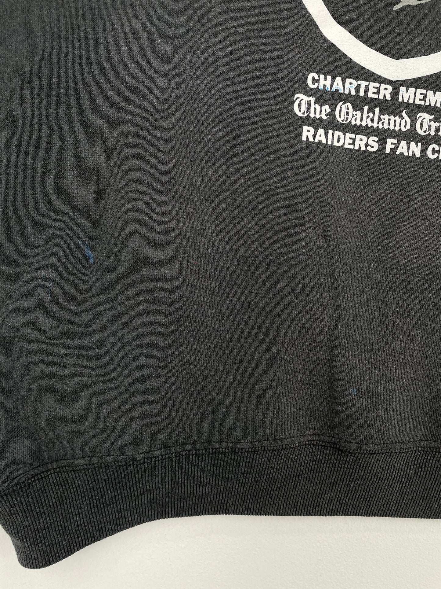 90's OAKLAND RAIDERS Made in USA Size XL Vintage NFL Sweat-shirt / E2990S