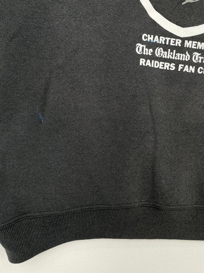 90's OAKLAND RAIDERS Made in USA Size XL Vintage NFL Sweat-shirt / E2990S