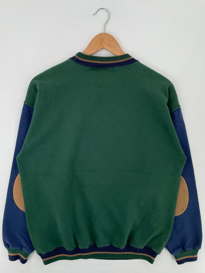 Vintage ALASKA Size Approx.M Vintage College Sweat-shirt / E64