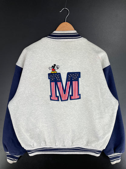 90's DISNEY MICKEY Size L Vintage Sweat Jacket / A9708