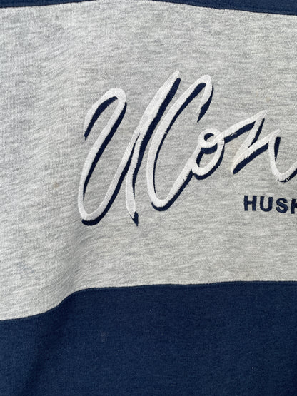 90’s UNIVERSITY OF CONNECTICUT Size Approx.XL College Sweat-shirt / A9012