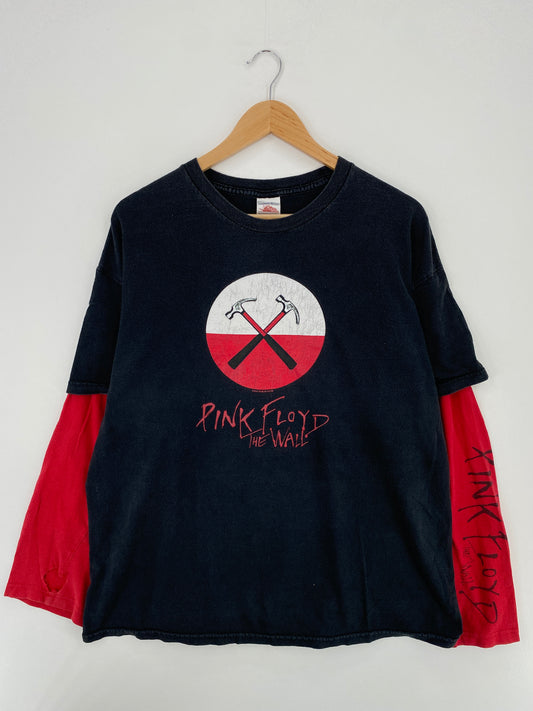 2004 PINK FLOYD Size XL Vintage Music Long Sleeve T-Shirt / A4905