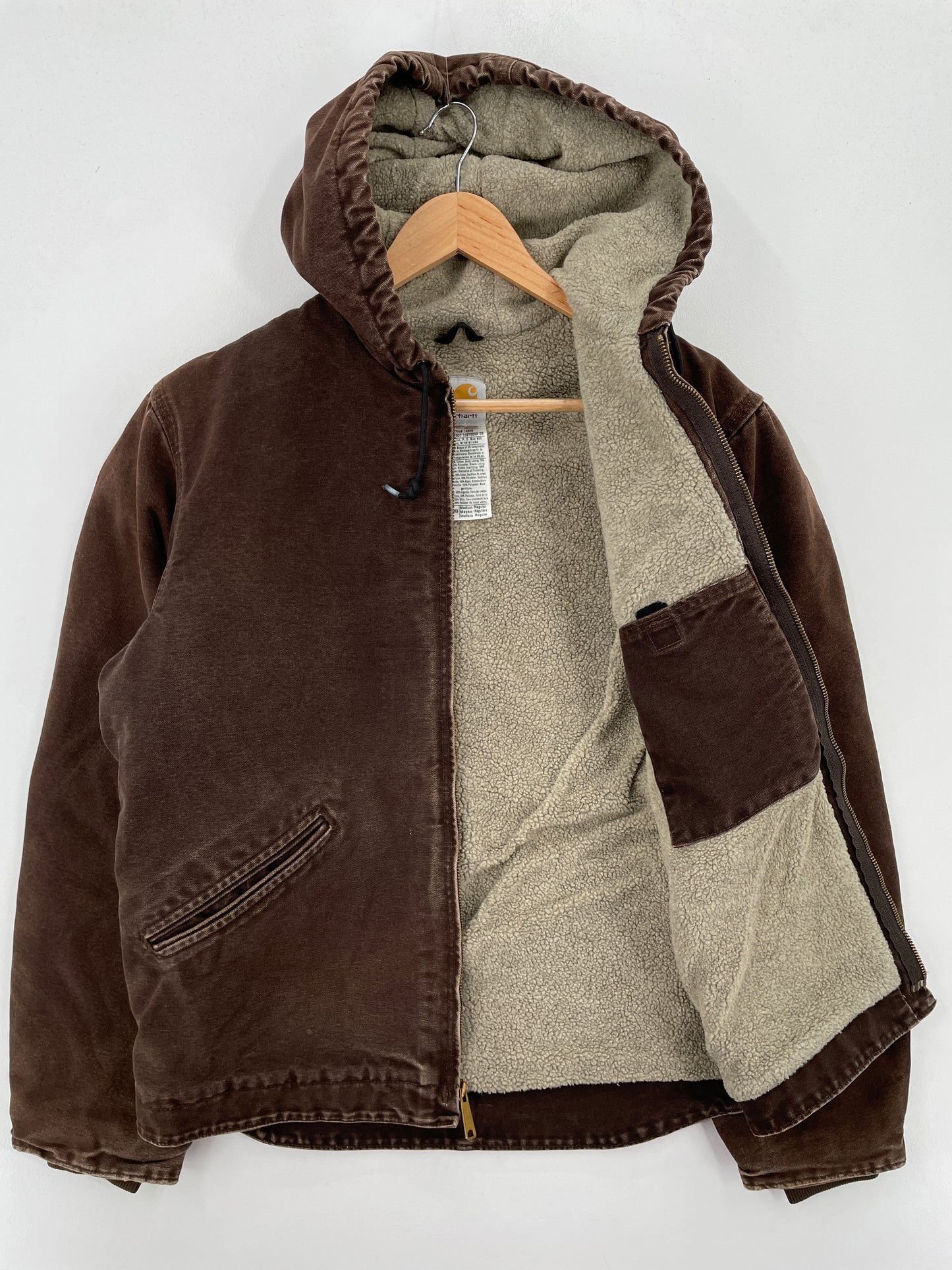 Vintage CARHARTT Size M Hoodie Duck Jacket / A7296