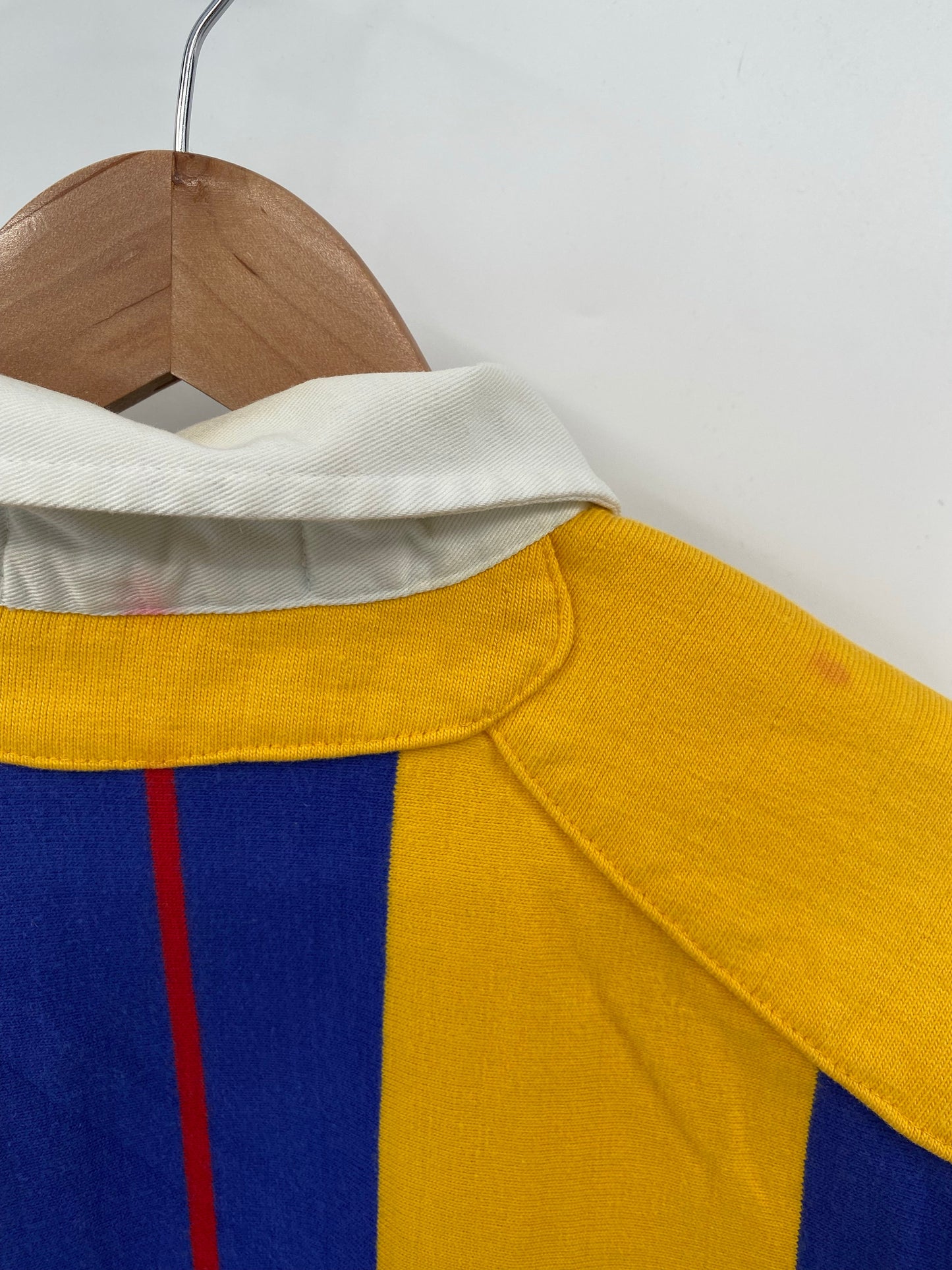 90's POLO RALPH LAUREN Size M Vintage Rugby-Shirt / E413