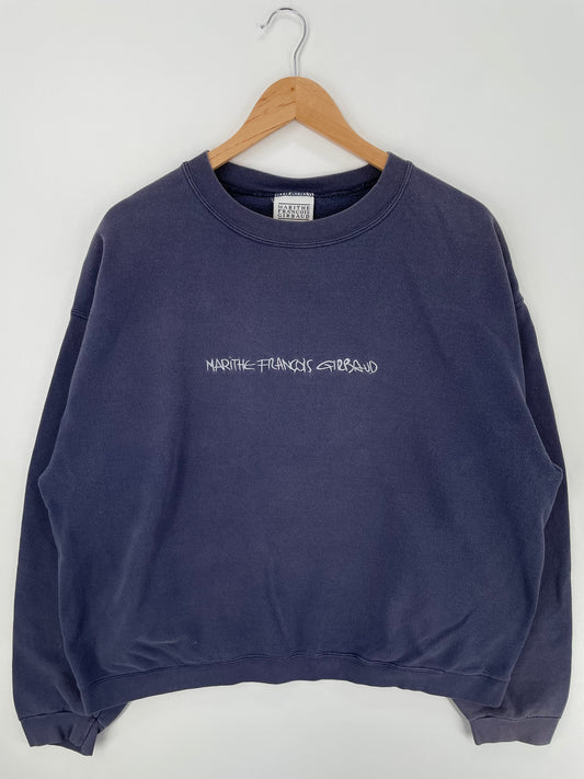 .90's MARITHE FLANCOIS GIRBAUD Made in USA Size L Vintage Sweat-shirt / E4994S