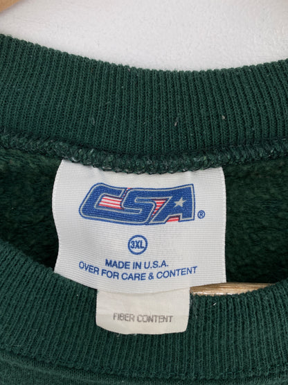 1997 GREEN BAY PACKERS Made in USA Size XXXL Vintage NFL Sweat-Shirt / A5144