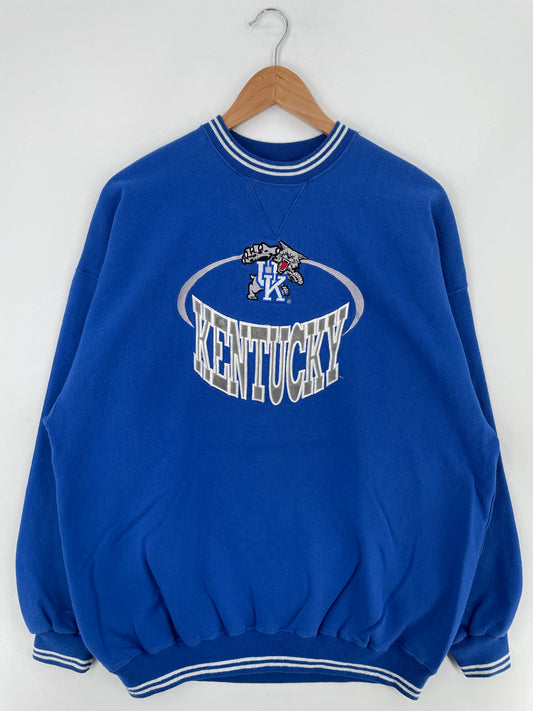 90's UNIVERSITY OF KENTUCKY Made in USA Size XXL Vintage College Sweat-shirt / E1429S
