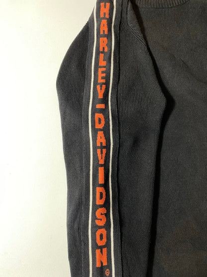 90's HARLEY DAVIDSON Size XL Vintage Knit Sweater/ E733