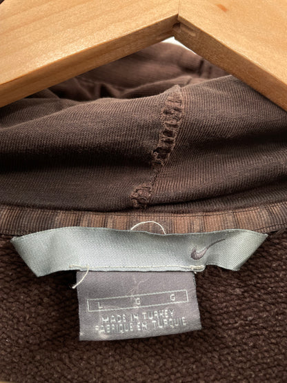 00’ NIKE Damaged Size L Vintage Hoodie Sweat-shirt / K8663