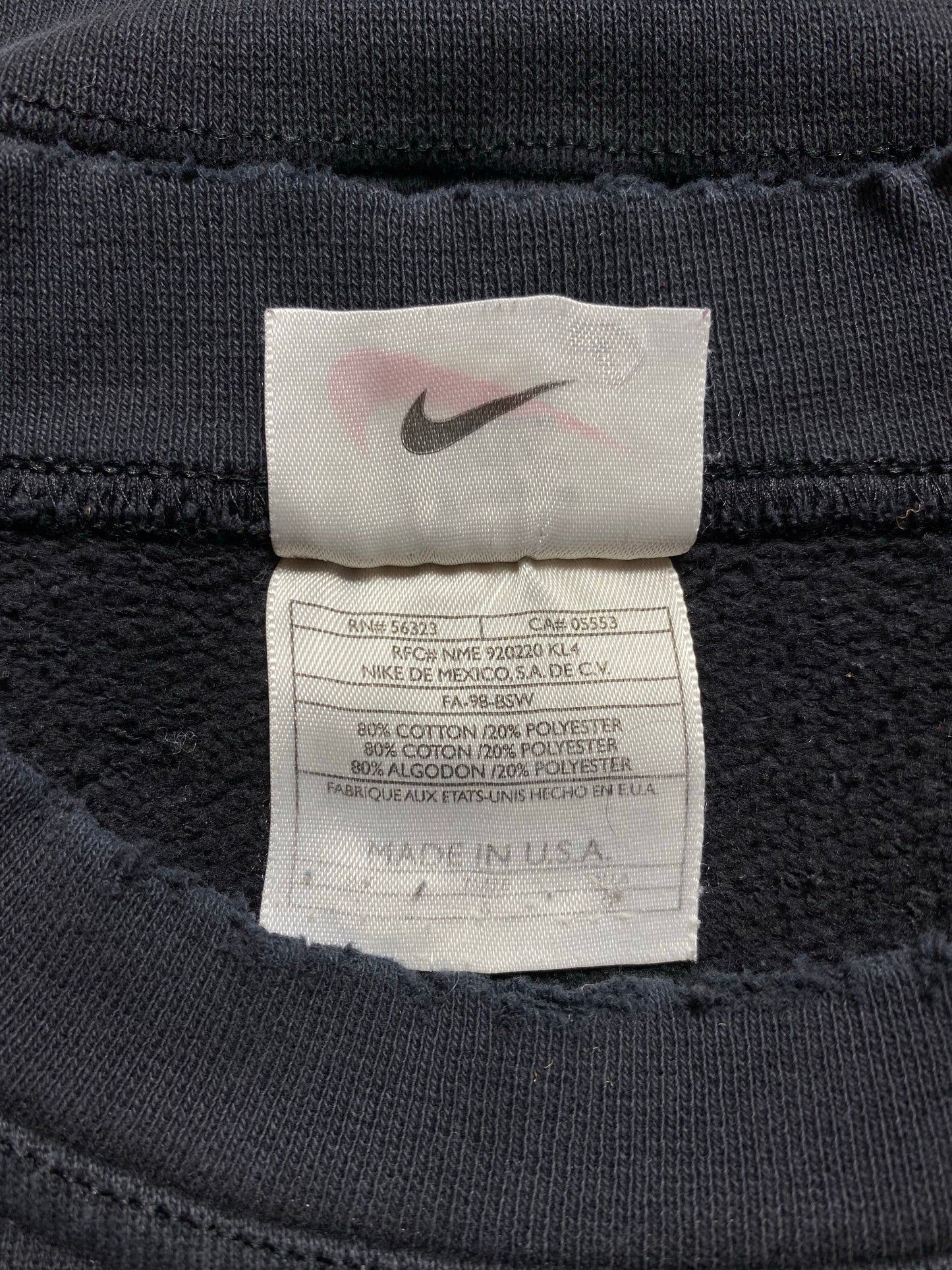 90’s NIKE Made in USA Size L Vintage Sweat-shirt / K7840