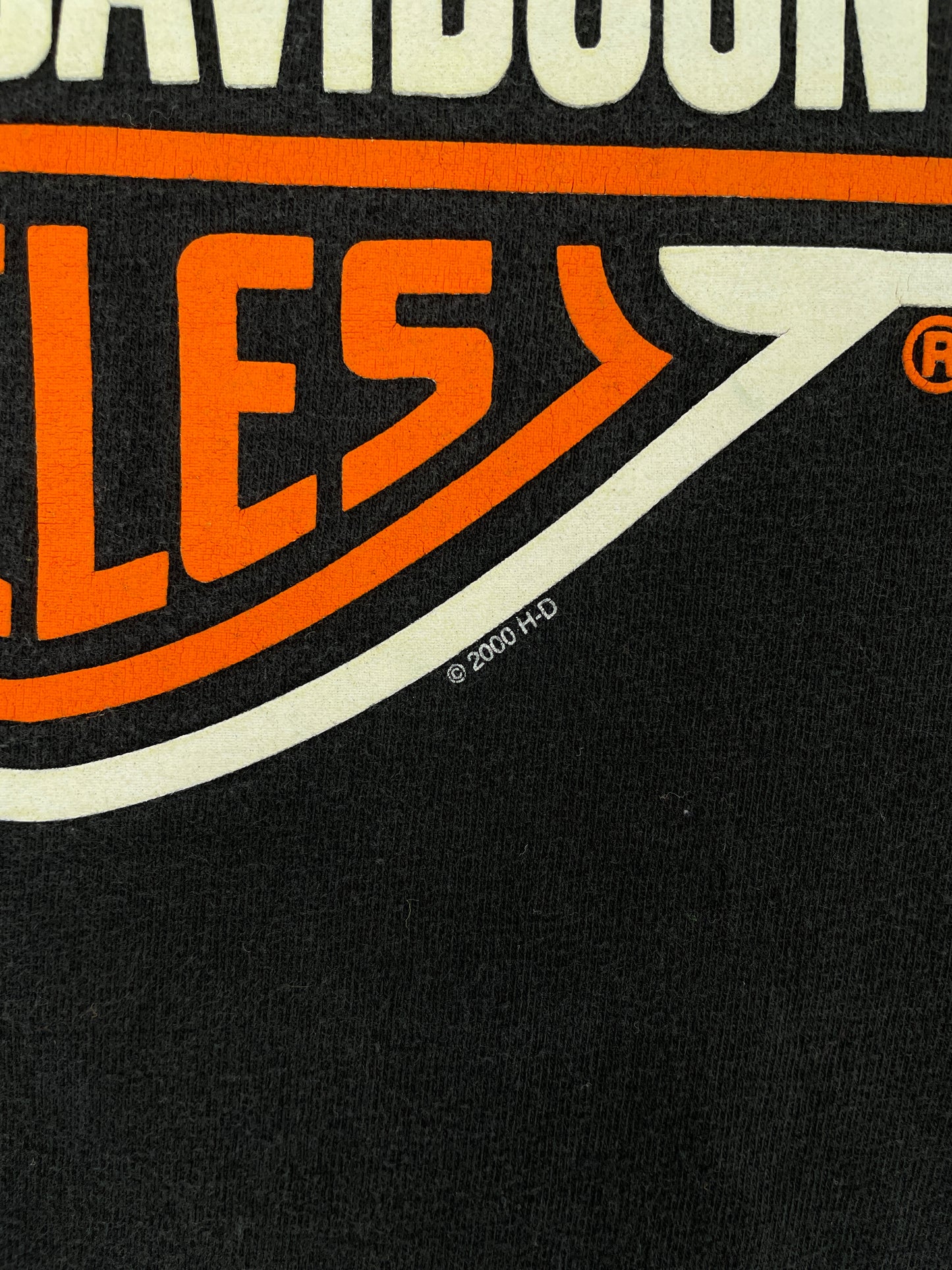 2000 HARLEY DAVIDSON Made in USA Size XL Vintage T-Shirt / A3638