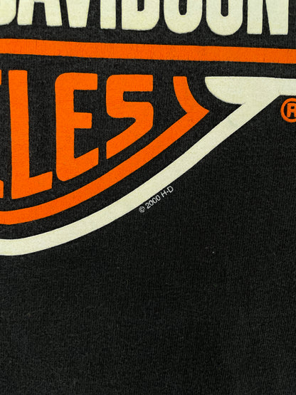 2000 HARLEY DAVIDSON Made in USA Size XL Vintage T-Shirt / A3638