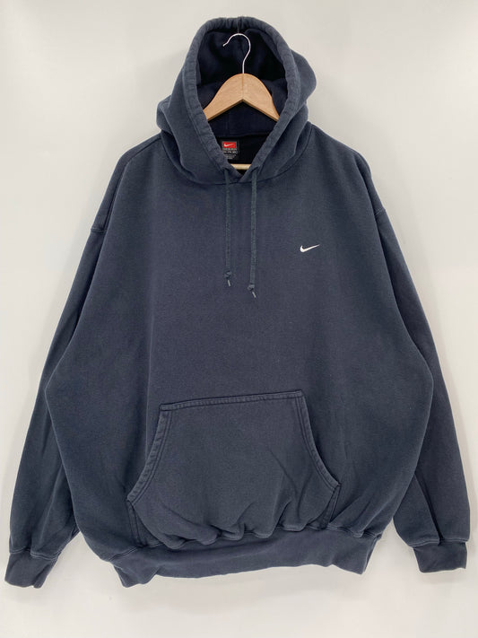 00' NIKE MINI SWOOSH  Size XXL Vintage Hoodie Sweat-Shirt / K6348