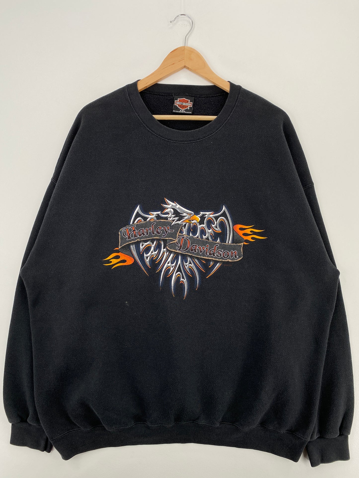 2000 HARLEY DAVIDSON Made in USA Size XXL Vintage Sweat-Shirts / A3973