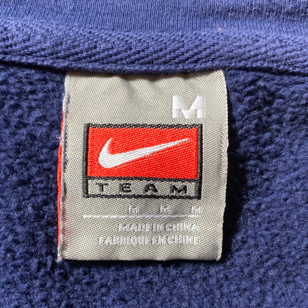 00' NIKE x VILLANOVA Size M Vintage College Hoodie Sweat-Shirt / E1386S