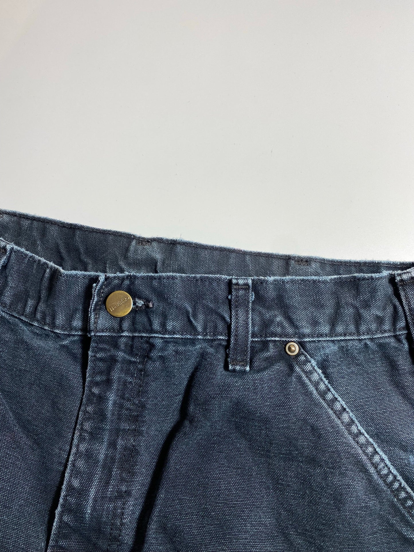Vintage CARHARTT Size W33xL29 Double Knee Duck Pants / A8503