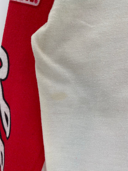 1999 KELLOGG'S CORN FLAKES (No tag) Approx. Size XL Vintage Racing Long Sleeve T-Shirt / K7254