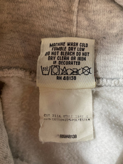 90's NEW YORK GIANTS Made in USA Size L Vintage NFL Hoodie Sweat-Shirt / A6230