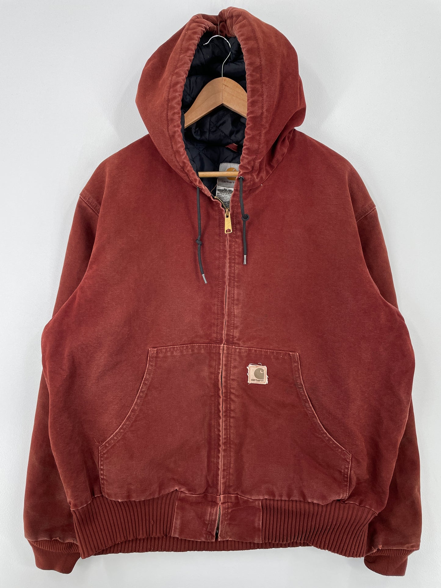 Vintage CARHARTT Size L Hoodie Duck Jacket / A8737