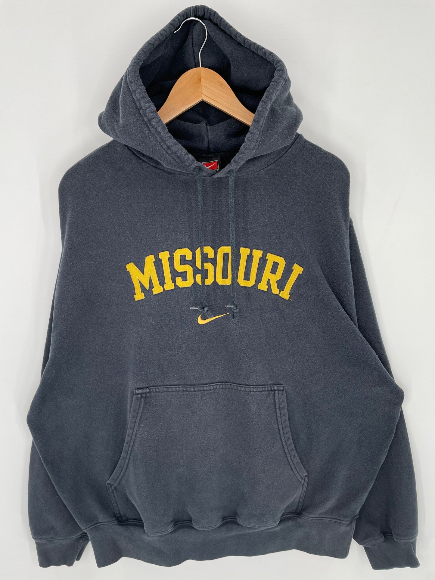 00' NIKE MISSOURI Size L College Hoodie Sweat-shirt / K9805