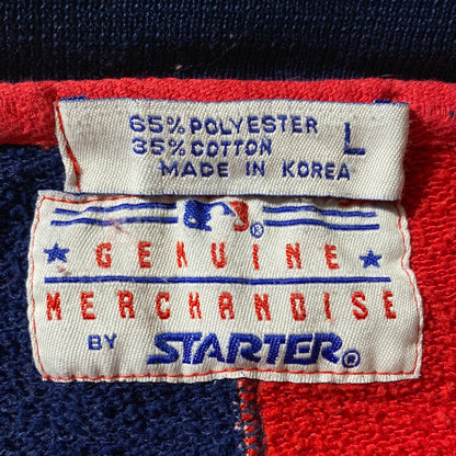90’s STARTER x ATLANTA BRAVES Made in USA Size L Vintage MLB Sweat-Shirt/ E2010S
