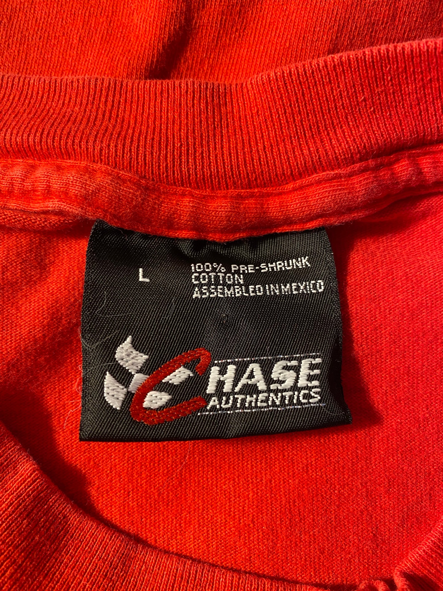 2001' NASCAR WINSTON CUP JEFF GORDON Size L Vintage Racing T-Shirt / K6215