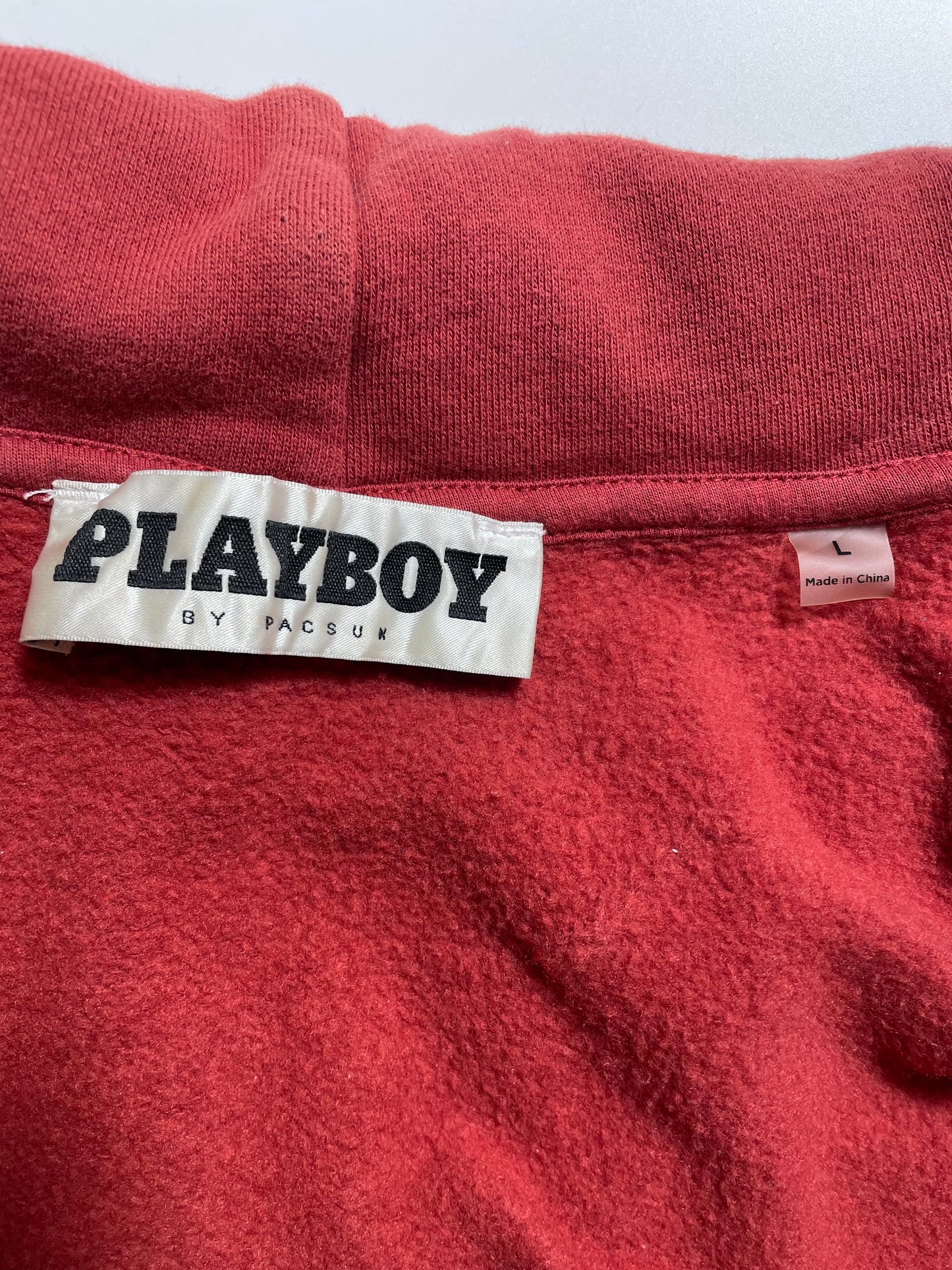 Vintage PLAYBOY Size L Hoodie Sweat-shirt / K8204
