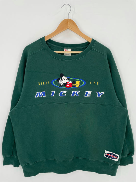 Vintage DISNEY MICKEY Size L Sweat-shirt/ K5410