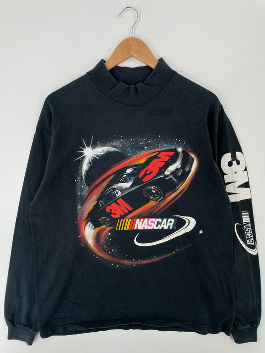 . 90’s NASCAR x 3M Size L Racing Long Sleeve T-Shirt / A9193