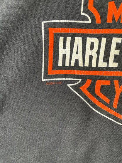 2001 HARLEY DAVIDSON Size XL Vintage Sweat-shirt / A5164