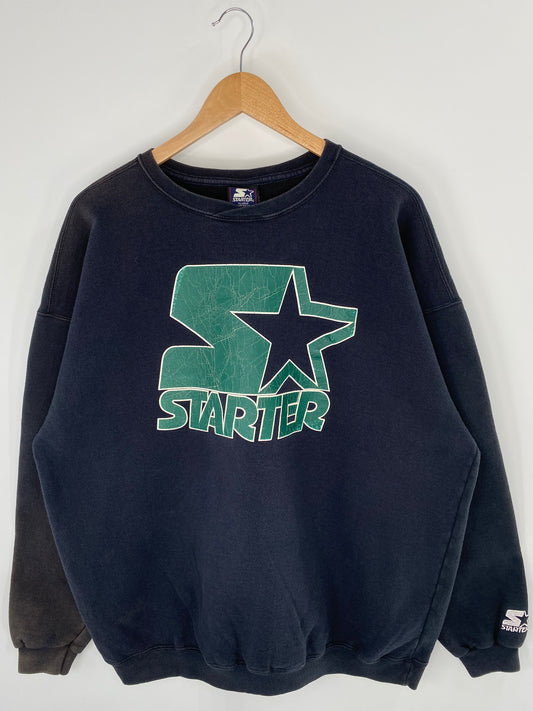90's STARTER Made in USA Size XL Vintage Sweat-Shirt / A106