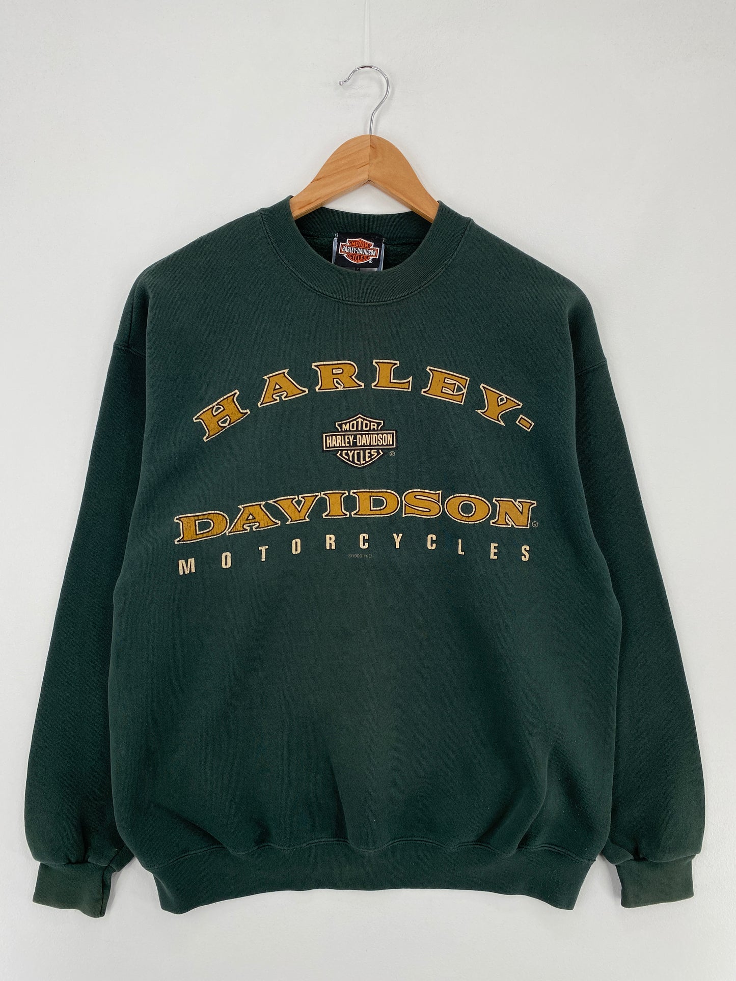 1998 HARLEY DAVIDSON Size M Vintage Sweat-Shirt / E738