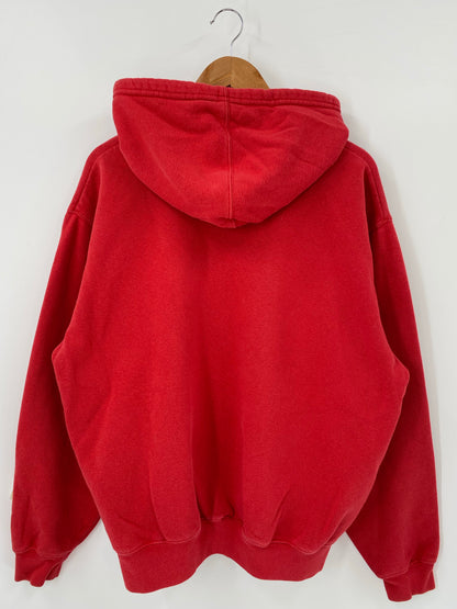 00' NIKE BOSTON RED SOX Size M Vintage MLB Hoodie Sweat-shirt  / K4253