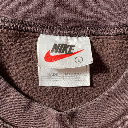 90's NIKE MINI SWOOSH Size L Vintage Sweat-shirt / E402