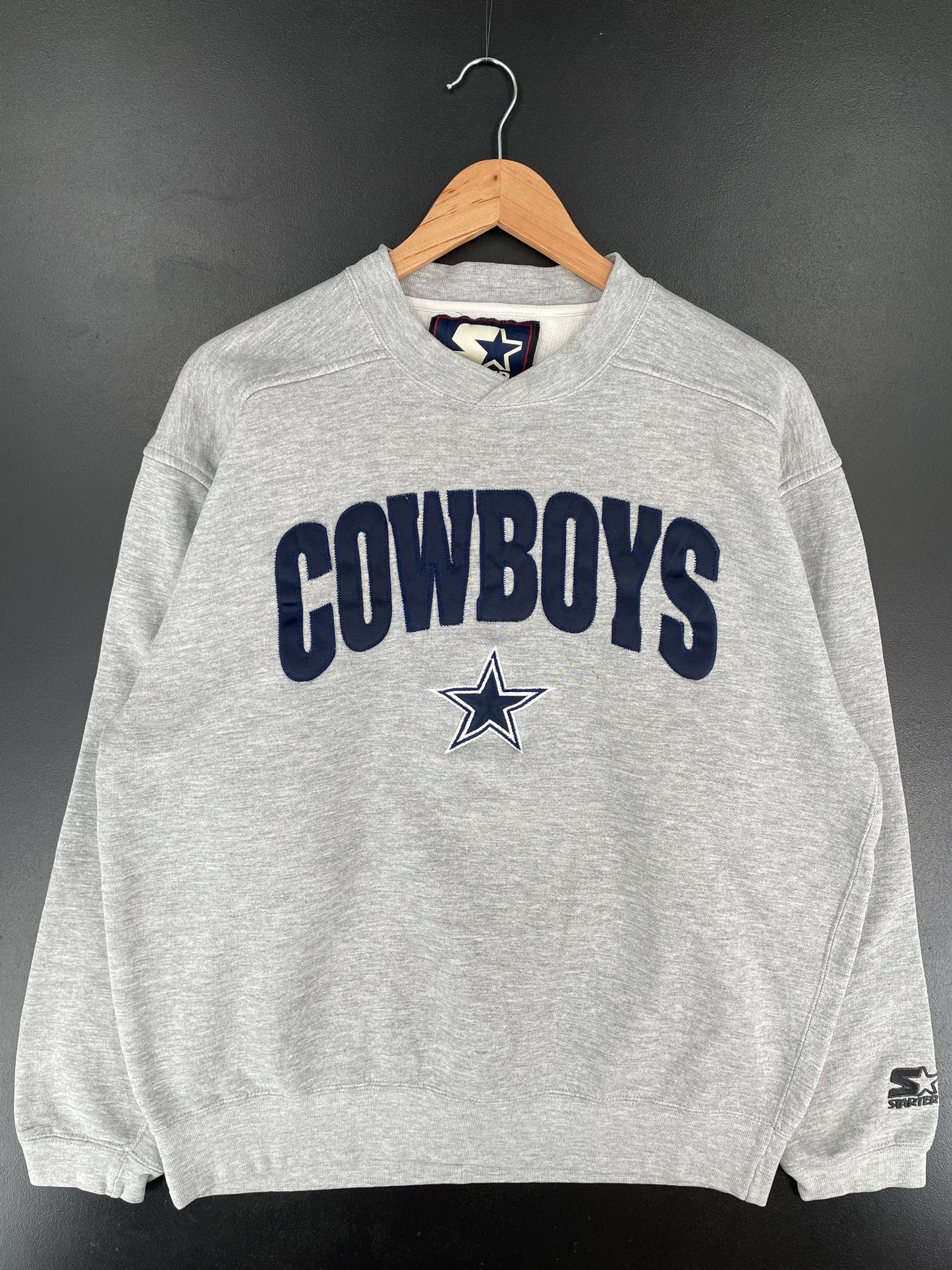 90's STARTER x DALLAS COWBOYS Size M Vintage NFL Sweat-Shirt / E6416S