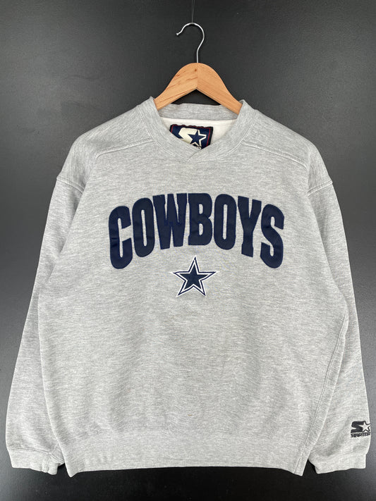 90's STARTER x DALLAS COWBOYS Size M Vintage NFL Sweat-Shirt / E6416S