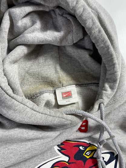 00' NIKE x IOWA STATE Size XXL Vintage College Hoodie Sweat-Shirt / E6592S