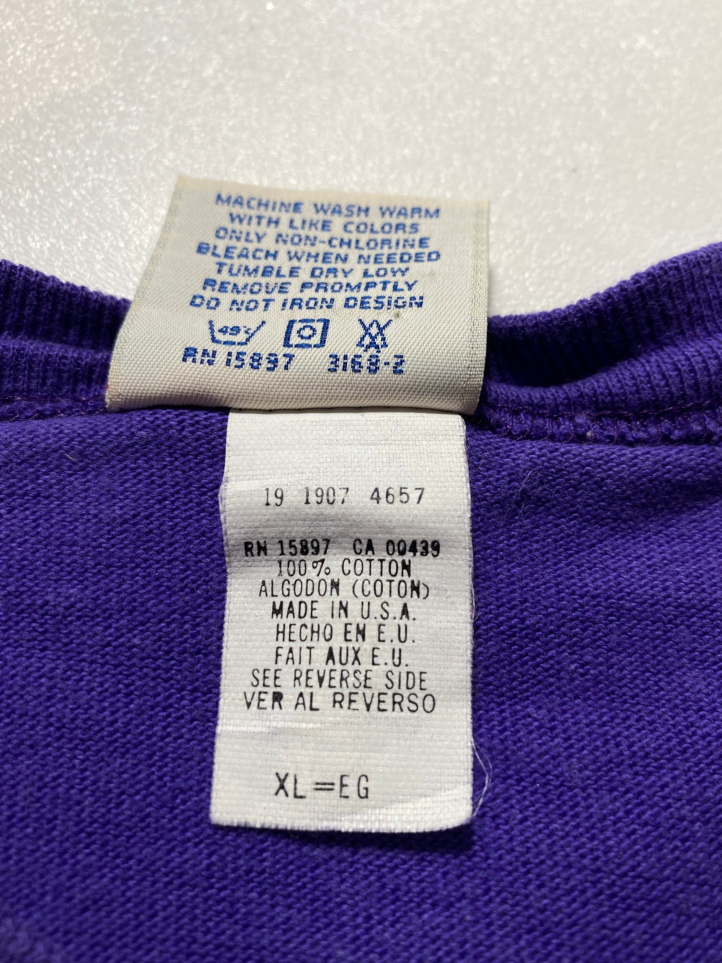 90's PHOENIX SUNS Made in USA Size XL Vintage NBA T-shirt / A1292