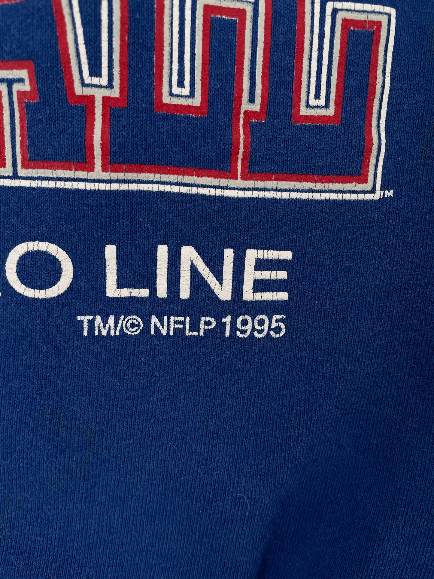 1993 RUSSELL x NEW YORK GIANTS Made in USA Size XL Vintage NFL Sweat-Shirt / E6062S
