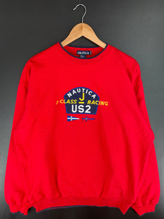 90’s NAUTICA Size XL Vintage Sweat-shirt / E3764S