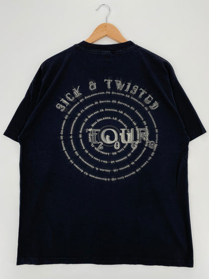 2000 KORN TOUR Size XL Vintage Music T-Shirt / A2222