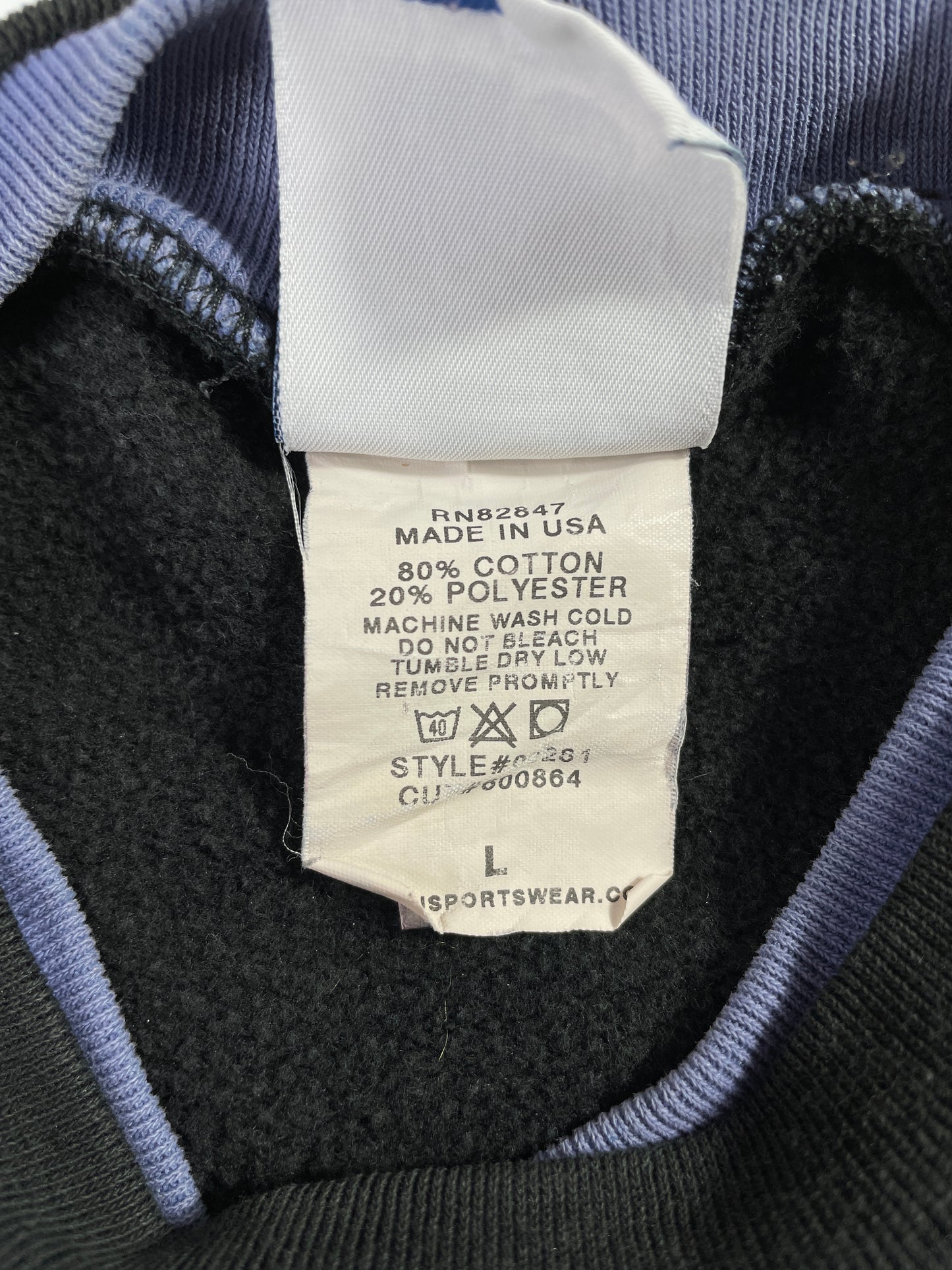 90's DEER Animal Made in USA Size L Vintage Sweat-Shirt / E4836S