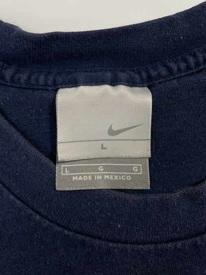 00' NIKE MINI SWOOSH Size L Vintage T-Shirt / E4453T