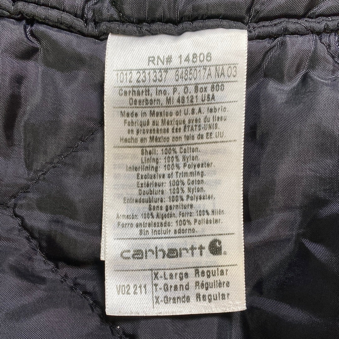 Vintage CARHARTT Size XL Duck Vest / E206