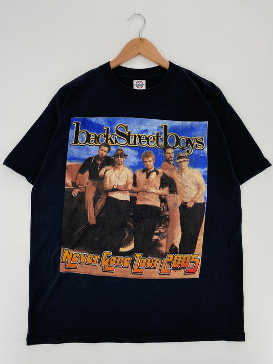 2005 BACK STREET BOYS Size L Vintage Music T-Shirt / A1973